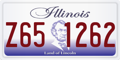 IL license plate Z651262