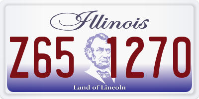 IL license plate Z651270