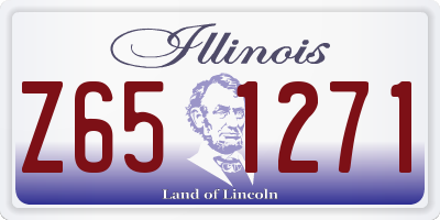 IL license plate Z651271