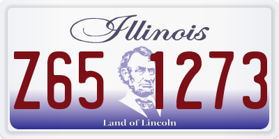 IL license plate Z651273
