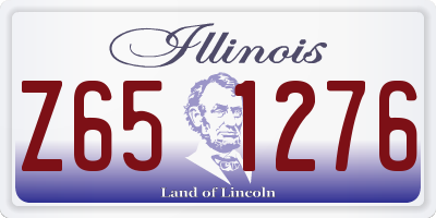 IL license plate Z651276