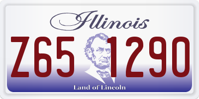 IL license plate Z651290