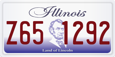 IL license plate Z651292