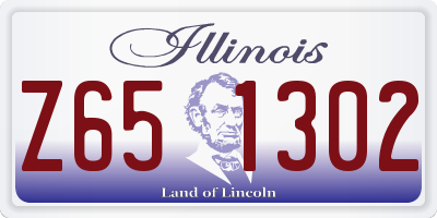 IL license plate Z651302
