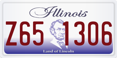 IL license plate Z651306