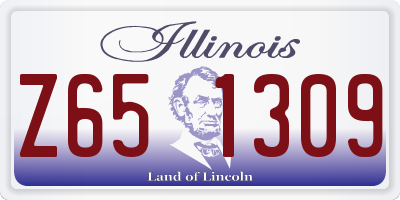IL license plate Z651309