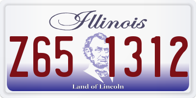 IL license plate Z651312