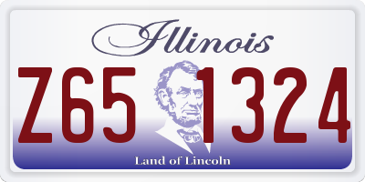 IL license plate Z651324