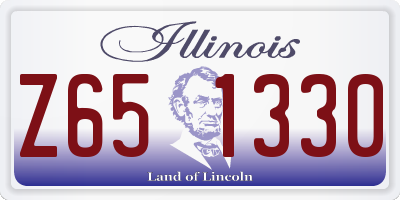 IL license plate Z651330