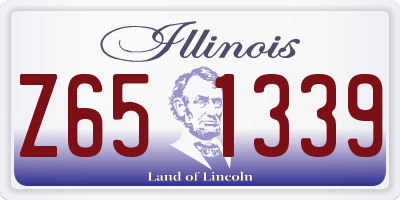 IL license plate Z651339