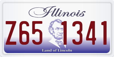 IL license plate Z651341