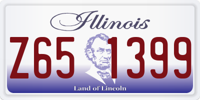 IL license plate Z651399