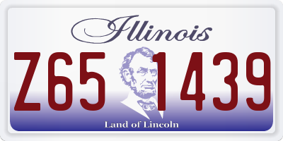IL license plate Z651439