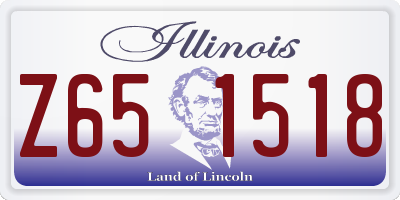 IL license plate Z651518