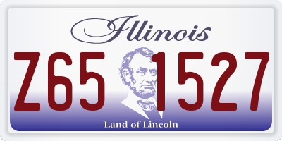 IL license plate Z651527