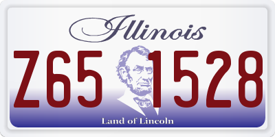 IL license plate Z651528