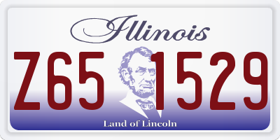 IL license plate Z651529