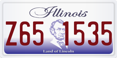 IL license plate Z651535