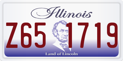 IL license plate Z651719