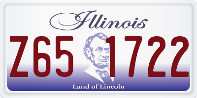 IL license plate Z651722