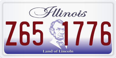 IL license plate Z651776