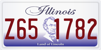 IL license plate Z651782