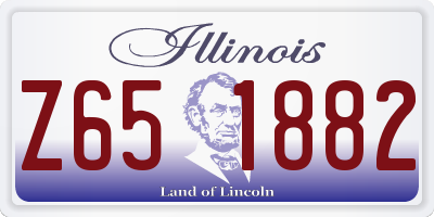 IL license plate Z651882