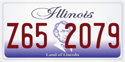 IL license plate Z652079