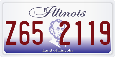IL license plate Z652119