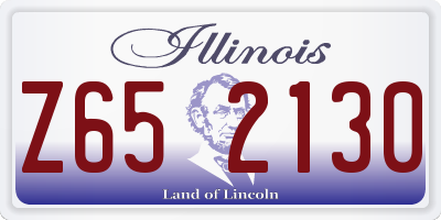 IL license plate Z652130