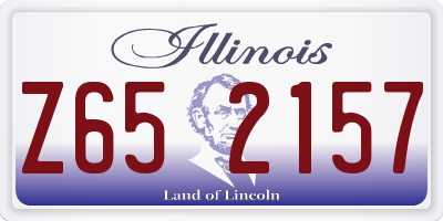 IL license plate Z652157
