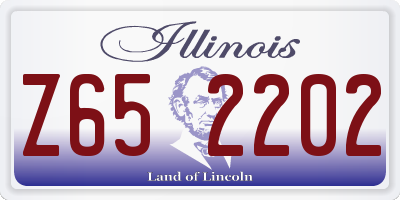 IL license plate Z652202