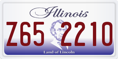 IL license plate Z652210
