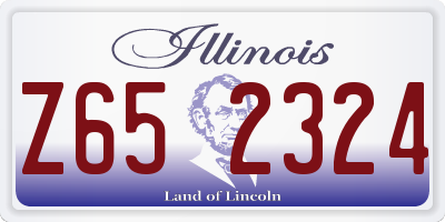 IL license plate Z652324
