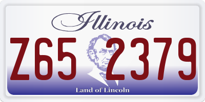 IL license plate Z652379