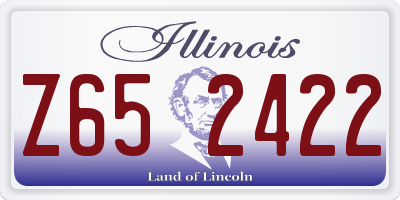 IL license plate Z652422