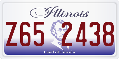 IL license plate Z652438