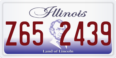 IL license plate Z652439