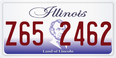 IL license plate Z652462