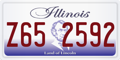 IL license plate Z652592
