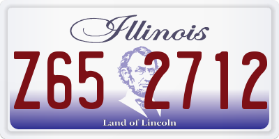 IL license plate Z652712