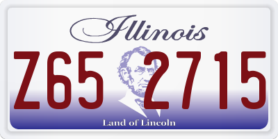 IL license plate Z652715
