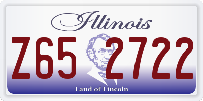 IL license plate Z652722