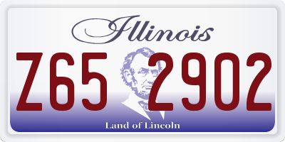 IL license plate Z652902