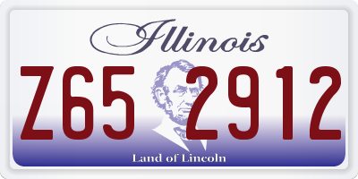 IL license plate Z652912
