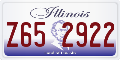 IL license plate Z652922