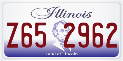 IL license plate Z652962