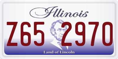 IL license plate Z652970