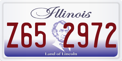 IL license plate Z652972