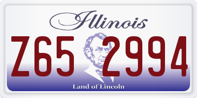 IL license plate Z652994